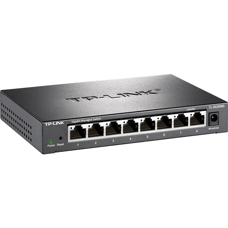 Sd9e0920a11794fd9b7cabc1f5f4536c0F TP-LINK Cloud Switching TL-SG2008D 8-port Full Gigabit Web Network Management Cloud Management Switch Network Cable Splitter