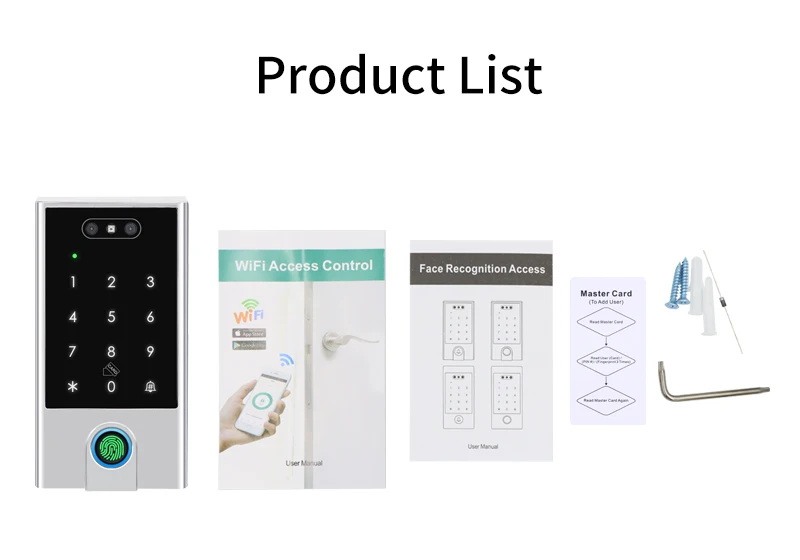 Sdabd43eeb6e74297b4885fa397cfc5ff7 VF4 VF5 Waterproof IP66 Tuya WIFI Facial Recognition ID+IC Password Fingerprint Dual Frequency With WG 24 36 Access Control