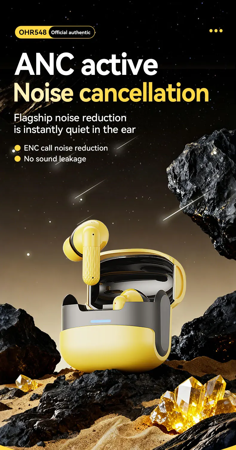 Sdc3aa04e4c744910aa55c014e8404789r Acer Ohr548 Wireless Bluetooth Headphones with In-Ear Design, Anc Call Noise Reduction, Charging Case, Stereo Sound Effect, Low Latency for Gaming, Comfortable Fit for Sports, Running, and Fitness