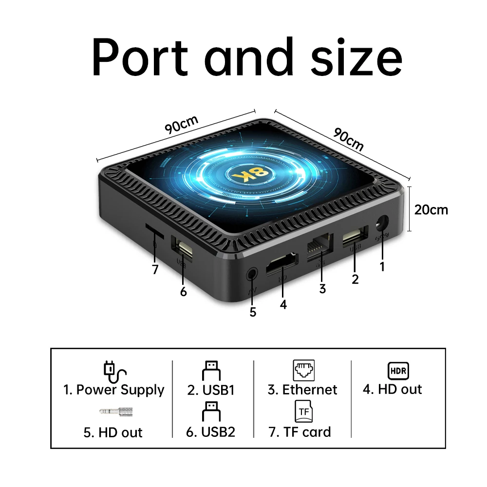 Sdfd89d60fd0d4a6ead3796a0cc99247d2 Q19 Smart TV Box Android 16 Allwinner H618 8GB 128GB 256GB Media Player Google Assistant BT6.0 Wifi 5G 8K Very Fast Set Top Box