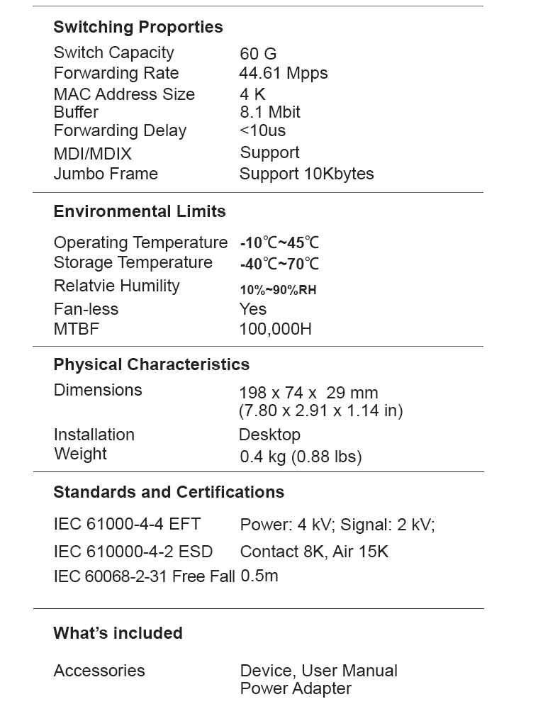 Se16c5e85b403419794164c3357f57a69M KeepLiNK 6-Port Multi-Gigabit Unmanaged Network Switch 4 X 2.5Gb RJ45 + 2 X 10Gb RJ45 for High-Speed Data Networking