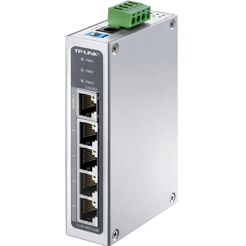 Se5c3ea0f5a624a4391eb9013ea1294de2 TP-LINK 5-port Industrial Ethernet Switch