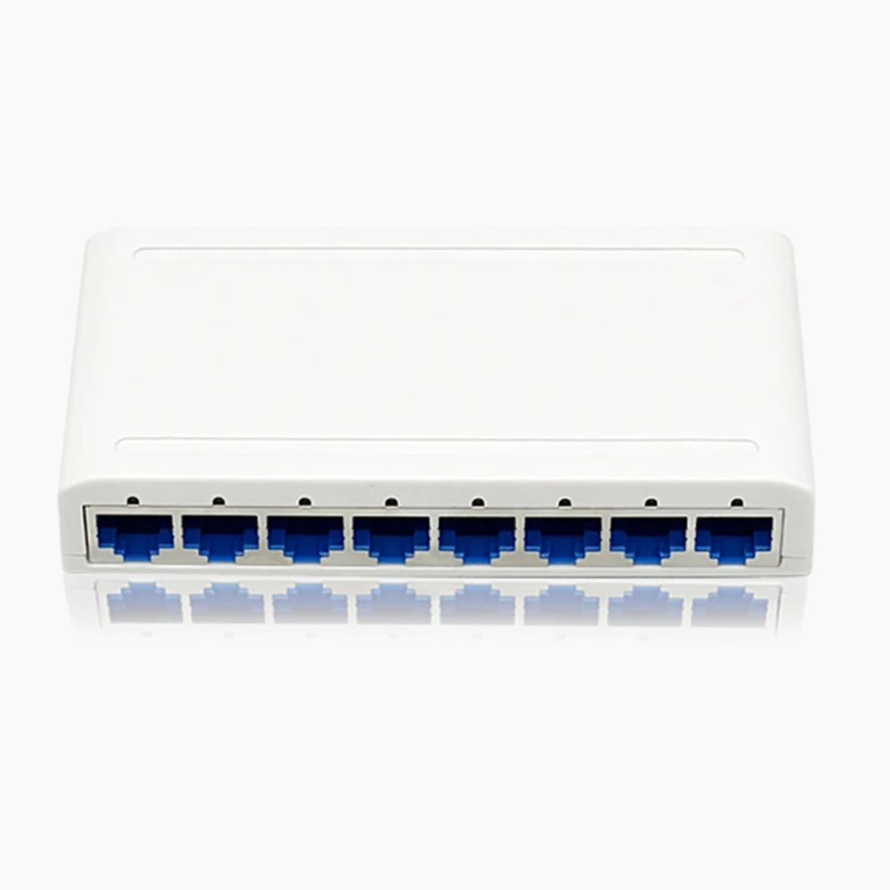 Se73c913f6fa1416ea94a8666cb3481d6K 8 Port 10/100/1000Mbps Network Switch, Plug & Play for Home Office