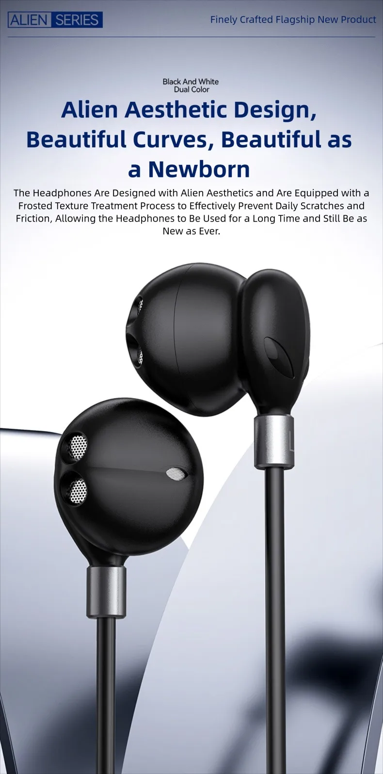 Se999511ddf254042b451f96fe701d09fT Type-C Wired Headphones For Samsung Galaxy S25 S24 S23 S22 21 Ultra Plus 3.5MM in-Ear Headphone HiFi Bass Stereo Gaming Earphone