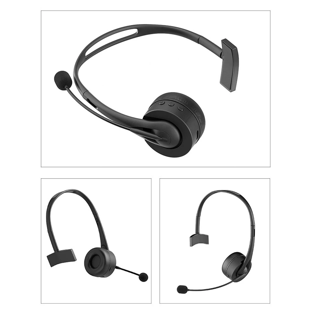 Sec31ac4c8cd4483c91d99fbf20f616b6T Casque Bluetooth 5.3 avec micro, réduction de bruit, mains libres, HiFi sans perte, sans fil, pour centre d'appels bureau PC