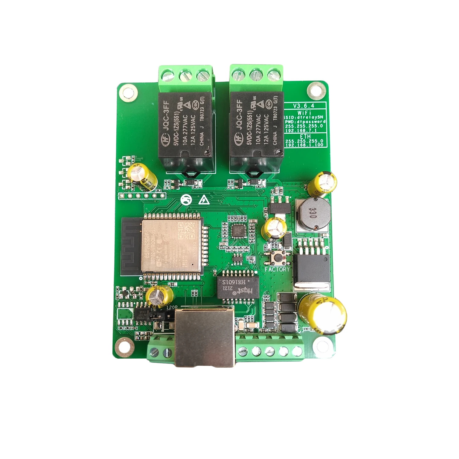 Sf41bcdae1dbf4cc3abd3e5811b356ca7C Ethernet Relay Board 16 32 Channel ESP32 WIFI MQTT Home Assistant Domoticz OpenHAB Digital Input Smart Switch