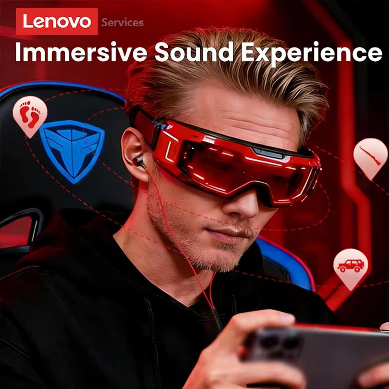Sf5efdedb225c4fa9b10e105de2ea2764J.jpg_800x800q80.jpg Lenovo YF38 Wired Headphones Type-C/3.5mm With Wire Control In-ear Wired Earphones With Mic For Laptop Computer Tablet Phone
