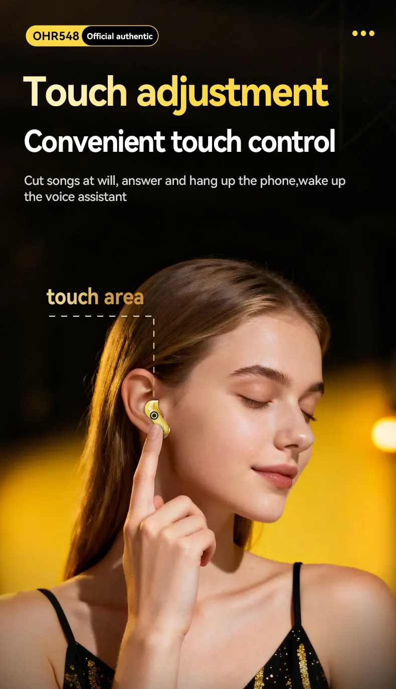 Sfbe4771615274fc2ab13d865df7b4992M Acer Ohr548 Wireless Bluetooth Headphones with In-Ear Design, Anc Call Noise Reduction, Charging Case, Stereo Sound Effect, Low Latency for Gaming, Comfortable Fit for Sports, Running, and Fitness